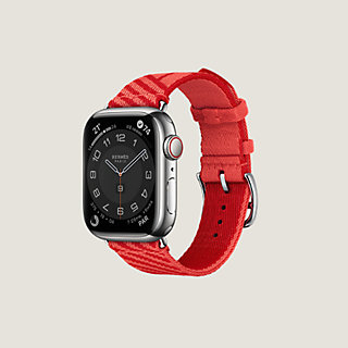 Apple Watch Hermès シンプルトゥール 《ジャンピング》 41 mm ...